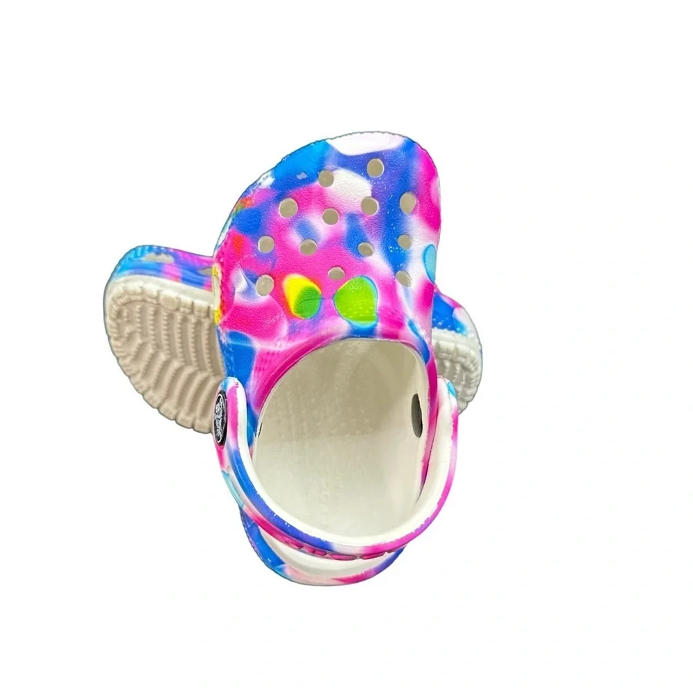 CROCS Children Multi-Colored Clog Size 4